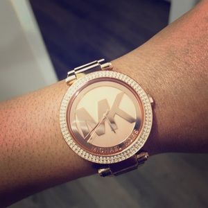 Rose Gold Michael Kors watch